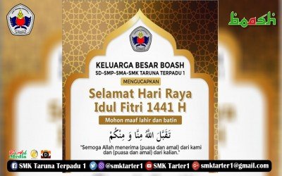 Selamat Hari Raya Idul Fitri 1441 H